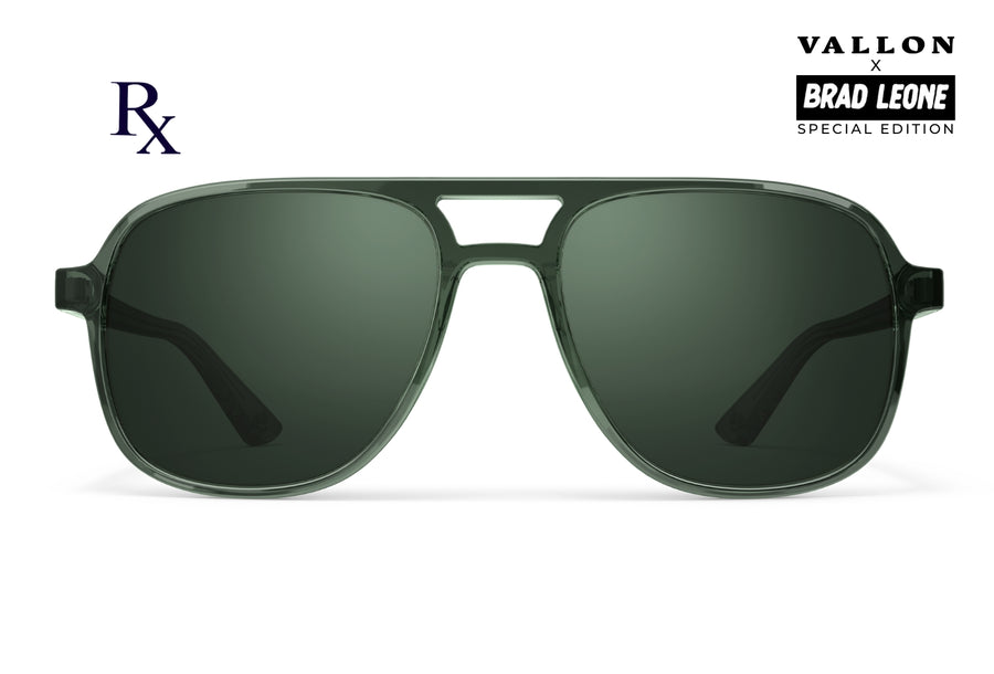 Howlin' RX green Brad Leone special edition performance sunglasses by VALLON