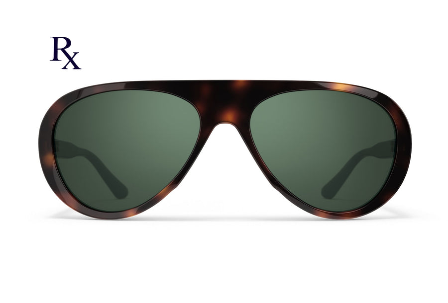 Surf Aviators Rx Dark Tortoise sunglasses by VALLON