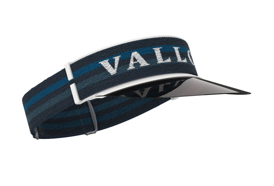 VALLON polarized 70's retro Visor in Blue