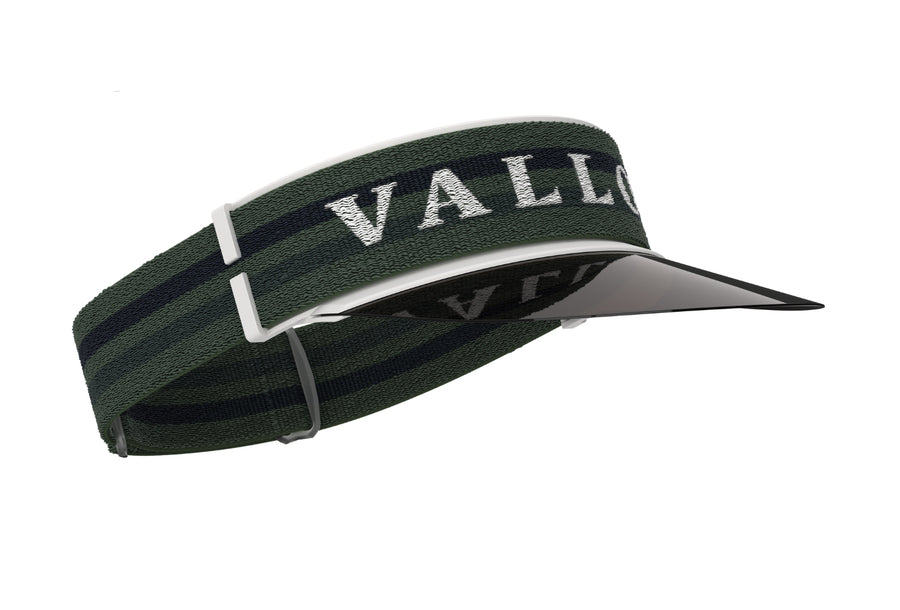 VALLON polarized 70's retro Visor in Green